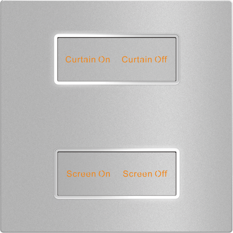 DK8 - 2 Gang 4 Switches